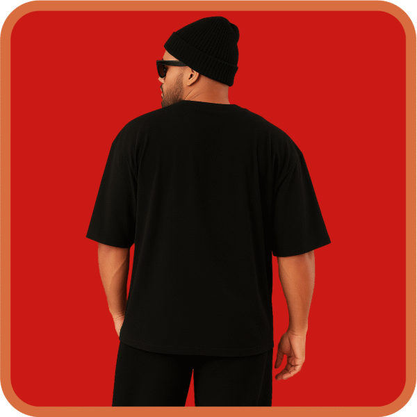 Minecraft-Inspired Oversized Cotton T-Shirt - Image 3